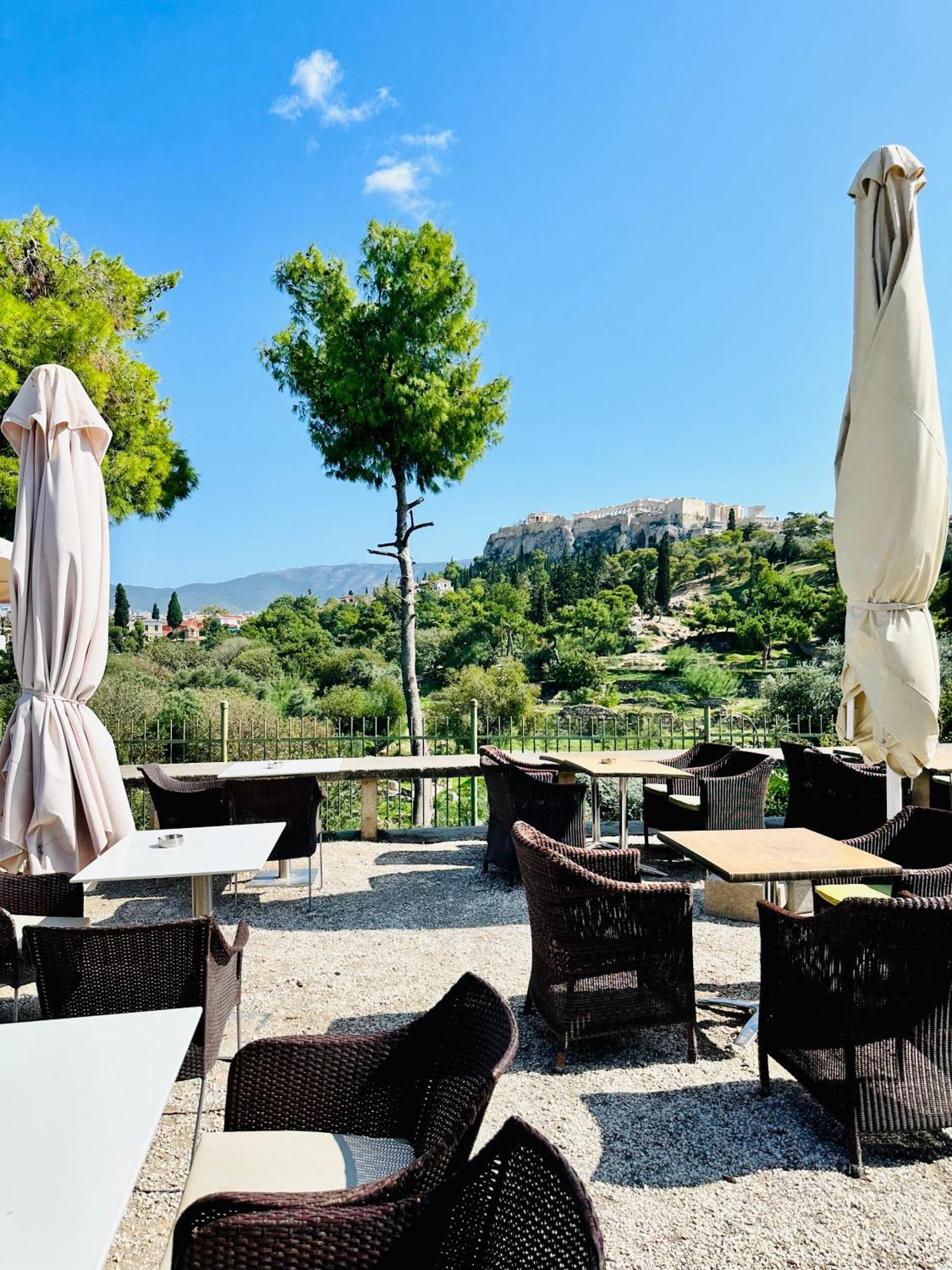 Yuna Penthouse, 100Sqm Private Rooftop Terrasse, Acropolis By Foot Atena Exterior foto