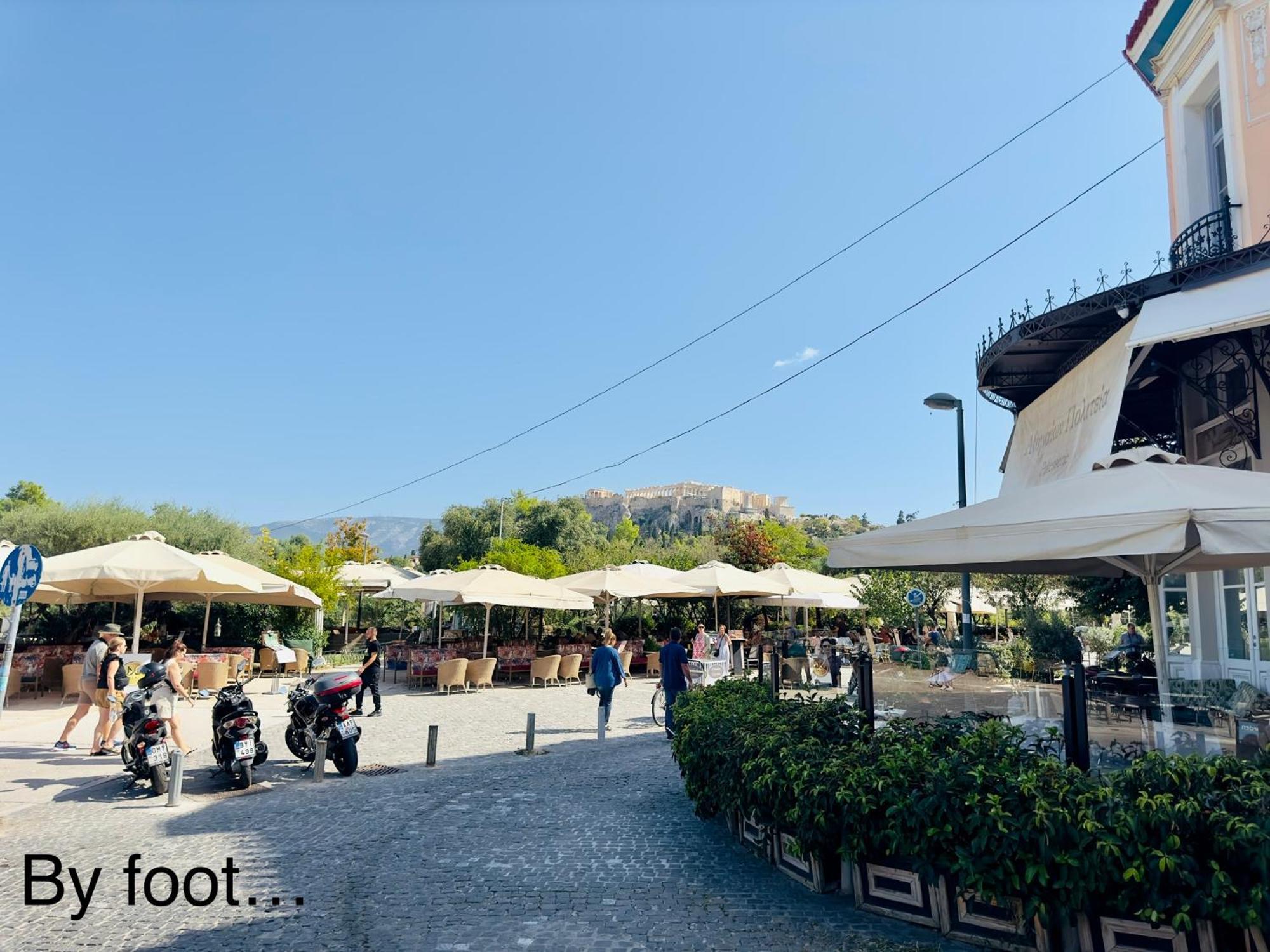 Yuna Penthouse, 100Sqm Private Rooftop Terrasse, Acropolis By Foot Atena Exterior foto