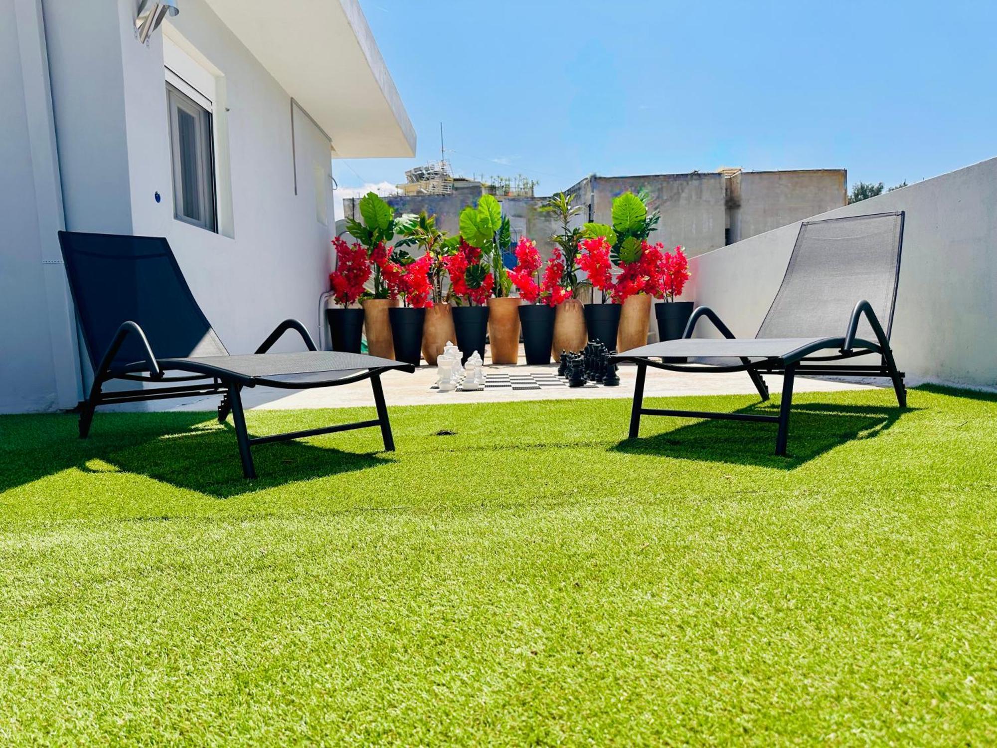 Yuna Penthouse, 100Sqm Private Rooftop Terrasse, Acropolis By Foot Atena Exterior foto